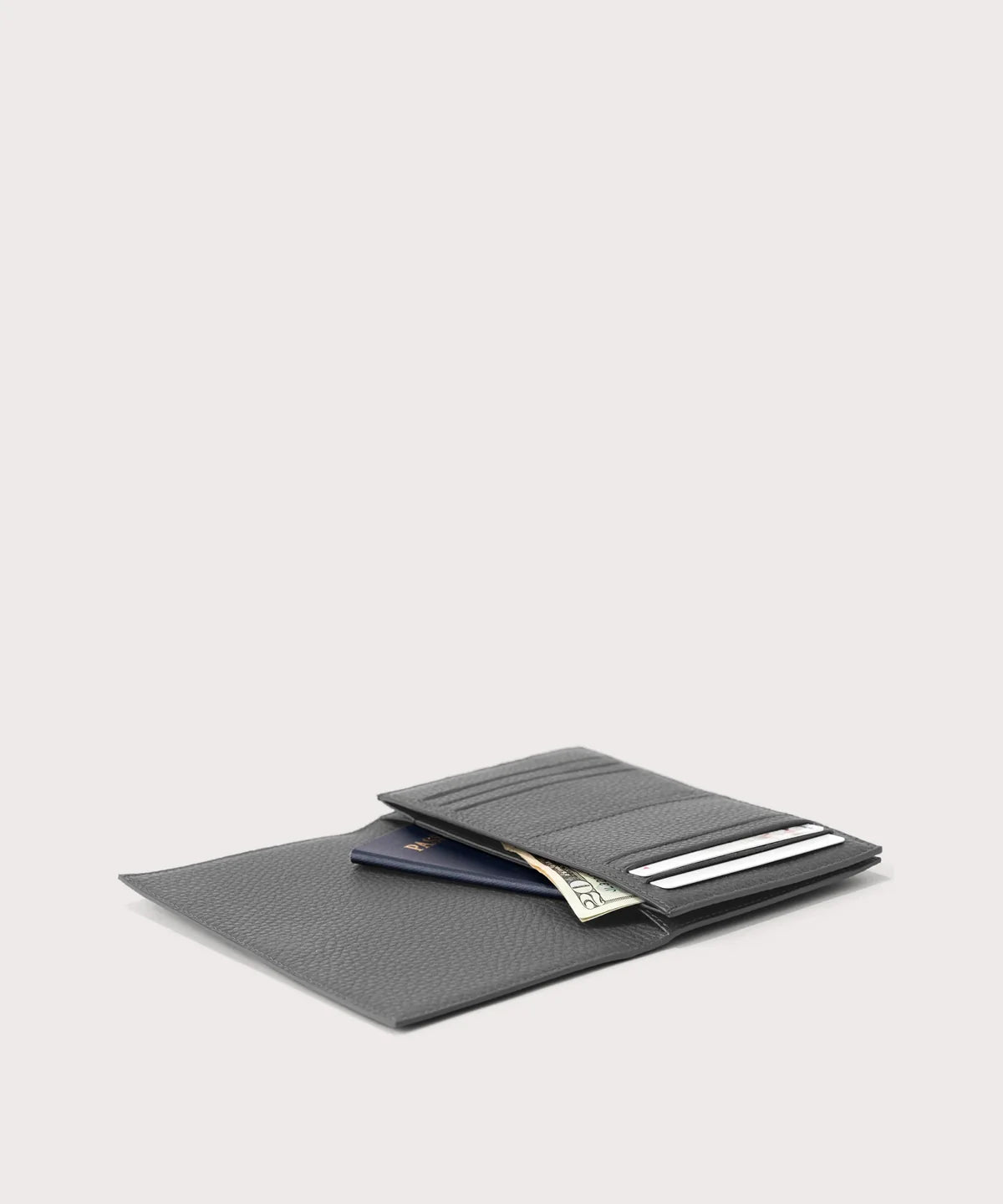 Accordion Travel Wallet in Graphite