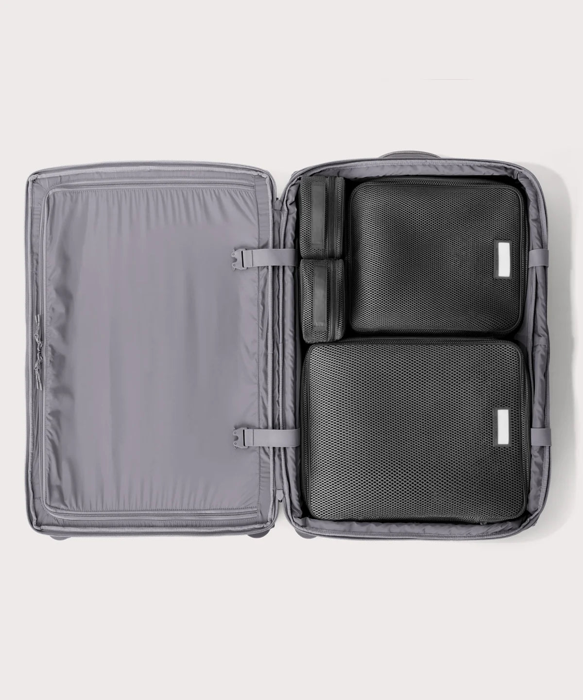 Sydney Checked Luggage in Ash, Larger - 28.5 inch